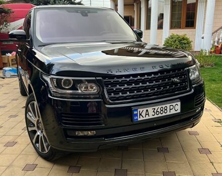 Черный Ленд Ровер Рендж Ровер, объемом двигателя 4.4 л и пробегом 186 тыс. км за 50000 $, фото 8 на Automoto.ua