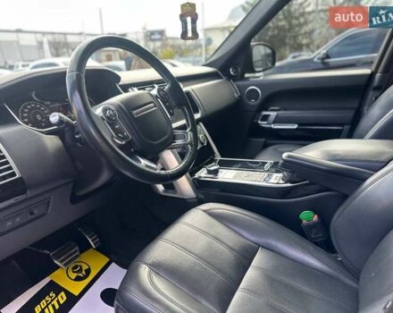 Черный Ленд Ровер Рендж Ровер, объемом двигателя 4.37 л и пробегом 115 тыс. км за 51500 $, фото 9 на Automoto.ua