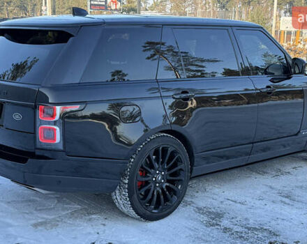 Черный Ленд Ровер Рендж Ровер, объемом двигателя 5 л и пробегом 104 тыс. км за 55900 $, фото 9 на Automoto.ua