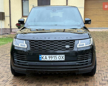 Чорний Ленд Ровер Рендж Ровер, об'ємом двигуна 5 л та пробігом 103 тис. км за 62000 $, фото 1 на Automoto.ua