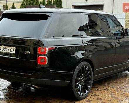Чорний Ленд Ровер Рендж Ровер, об'ємом двигуна 5 л та пробігом 103 тис. км за 62000 $, фото 8 на Automoto.ua