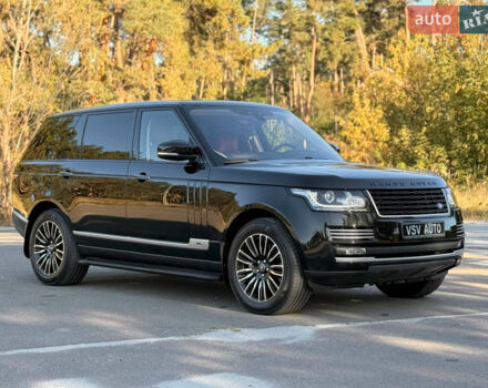 Чорний Ленд Ровер Рендж Ровер, об'ємом двигуна 4.37 л та пробігом 150 тис. км за 48888 $, фото 113 на Automoto.ua