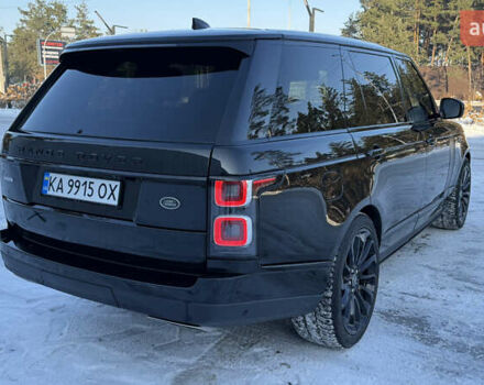 Черный Ленд Ровер Рендж Ровер, объемом двигателя 5 л и пробегом 104 тыс. км за 55900 $, фото 12 на Automoto.ua