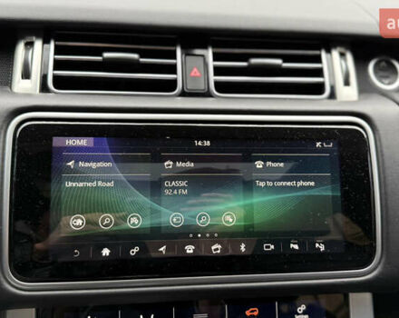 Чорний Ленд Ровер Рендж Ровер, об'ємом двигуна 5 л та пробігом 103 тис. км за 62000 $, фото 43 на Automoto.ua