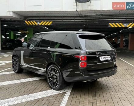 Черный Ленд Ровер Рендж Ровер, объемом двигателя 2.99 л и пробегом 104 тыс. км за 55990 $, фото 4 на Automoto.ua