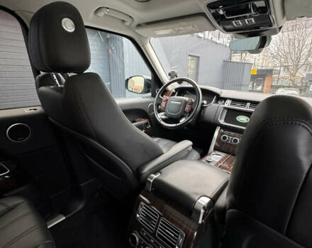 Черный Ленд Ровер Рендж Ровер, объемом двигателя 3 л и пробегом 202 тыс. км за 35000 $, фото 17 на Automoto.ua