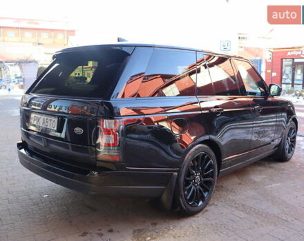 Черный Ленд Ровер Рендж Ровер, объемом двигателя 4.4 л и пробегом 109 тыс. км за 63900 $, фото 2 на Automoto.ua
