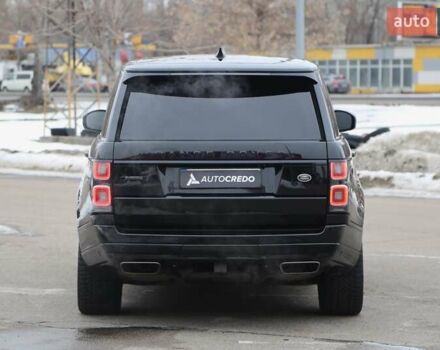 Чорний Ленд Ровер Рендж Ровер, об'ємом двигуна 5 л та пробігом 154 тис. км за 55000 $, фото 5 на Automoto.ua