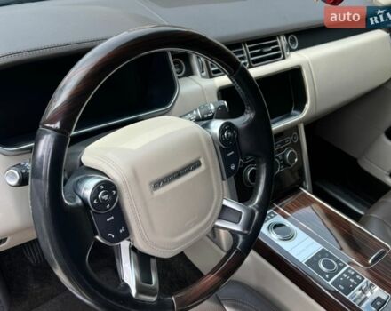 Черный Ленд Ровер Рендж Ровер, объемом двигателя 4.37 л и пробегом 179 тыс. км за 44500 $, фото 9 на Automoto.ua