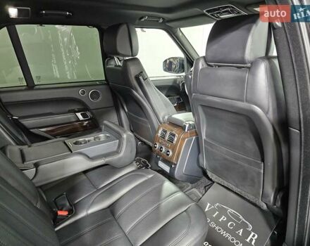 Черный Ленд Ровер Рендж Ровер, объемом двигателя 4.37 л и пробегом 116 тыс. км за 49999 $, фото 13 на Automoto.ua