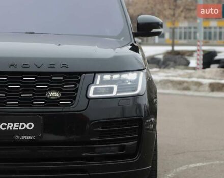 Чорний Ленд Ровер Рендж Ровер, об'ємом двигуна 5 л та пробігом 154 тис. км за 55000 $, фото 3 на Automoto.ua