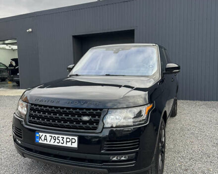 Черный Ленд Ровер Рендж Ровер, объемом двигателя 3 л и пробегом 202 тыс. км за 35000 $, фото 5 на Automoto.ua