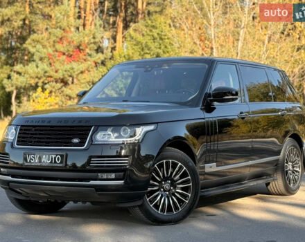 Чорний Ленд Ровер Рендж Ровер, об'ємом двигуна 4.37 л та пробігом 150 тис. км за 48888 $, фото 136 на Automoto.ua