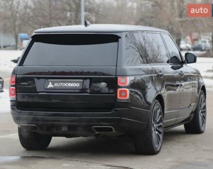 Чорний Ленд Ровер Рендж Ровер, об'ємом двигуна 5 л та пробігом 154 тис. км за 55000 $, фото 6 на Automoto.ua