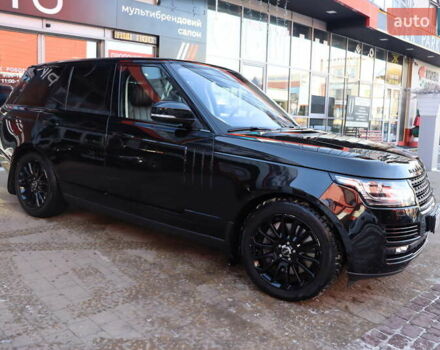 Черный Ленд Ровер Рендж Ровер, объемом двигателя 4.4 л и пробегом 109 тыс. км за 63900 $, фото 5 на Automoto.ua