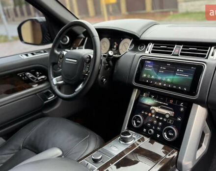 Чорний Ленд Ровер Рендж Ровер, об'ємом двигуна 5 л та пробігом 103 тис. км за 62000 $, фото 25 на Automoto.ua