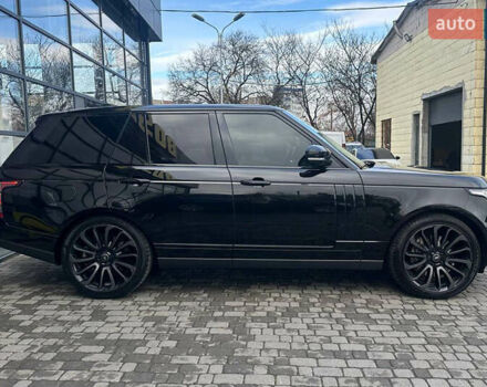 Черный Ленд Ровер Рендж Ровер, объемом двигателя 4.37 л и пробегом 115 тыс. км за 51500 $, фото 7 на Automoto.ua
