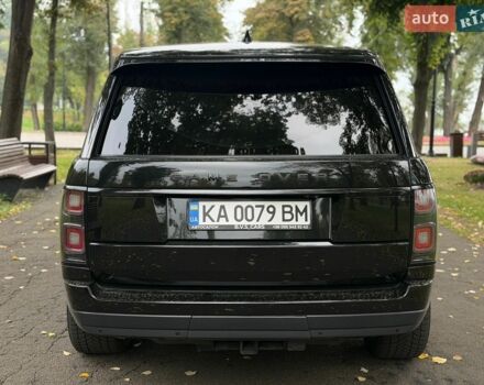 Черный Ленд Ровер Рендж Ровер, объемом двигателя 5 л и пробегом 178 тыс. км за 28500 $, фото 3 на Automoto.ua