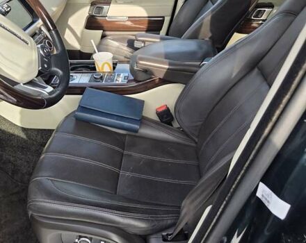 Черный Ленд Ровер Рендж Ровер, объемом двигателя 3 л и пробегом 161 тыс. км за 28000 $, фото 14 на Automoto.ua