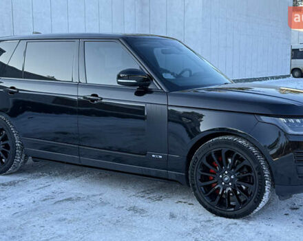 Черный Ленд Ровер Рендж Ровер, объемом двигателя 5 л и пробегом 104 тыс. км за 55900 $, фото 7 на Automoto.ua