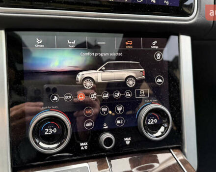 Чорний Ленд Ровер Рендж Ровер, об'ємом двигуна 5 л та пробігом 103 тис. км за 62000 $, фото 46 на Automoto.ua