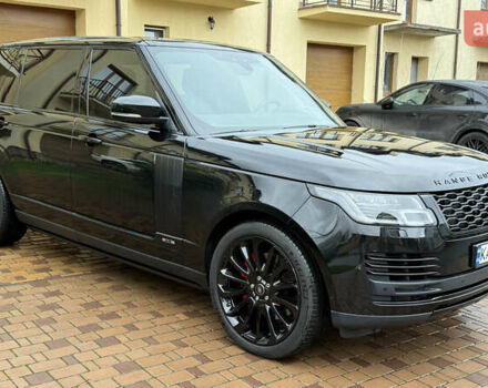 Чорний Ленд Ровер Рендж Ровер, об'ємом двигуна 5 л та пробігом 103 тис. км за 62000 $, фото 9 на Automoto.ua