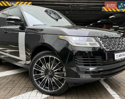 Черный Ленд Ровер Рендж Ровер, объемом двигателя 2.99 л и пробегом 104 тыс. км за 56990 $, фото 1 на Automoto.ua