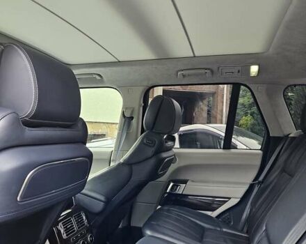 Черный Ленд Ровер Рендж Ровер, объемом двигателя 4.37 л и пробегом 120 тыс. км за 69000 $, фото 12 на Automoto.ua