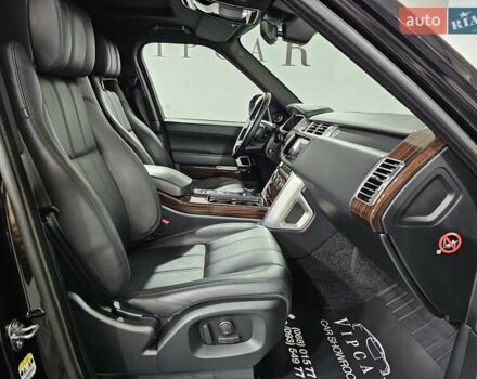 Черный Ленд Ровер Рендж Ровер, объемом двигателя 4.37 л и пробегом 116 тыс. км за 49999 $, фото 17 на Automoto.ua