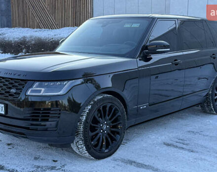 Черный Ленд Ровер Рендж Ровер, объемом двигателя 5 л и пробегом 104 тыс. км за 55900 $, фото 3 на Automoto.ua