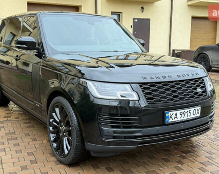 Чорний Ленд Ровер Рендж Ровер, об'ємом двигуна 5 л та пробігом 103 тис. км за 62000 $, фото 10 на Automoto.ua