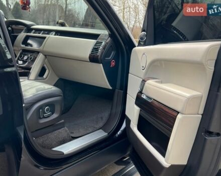 Черный Ленд Ровер Рендж Ровер, объемом двигателя 4.37 л и пробегом 179 тыс. км за 44500 $, фото 15 на Automoto.ua