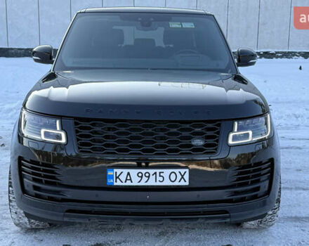 Черный Ленд Ровер Рендж Ровер, объемом двигателя 5 л и пробегом 104 тыс. км за 55900 $, фото 1 на Automoto.ua