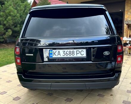 Черный Ленд Ровер Рендж Ровер, объемом двигателя 4.4 л и пробегом 186 тыс. км за 50000 $, фото 7 на Automoto.ua