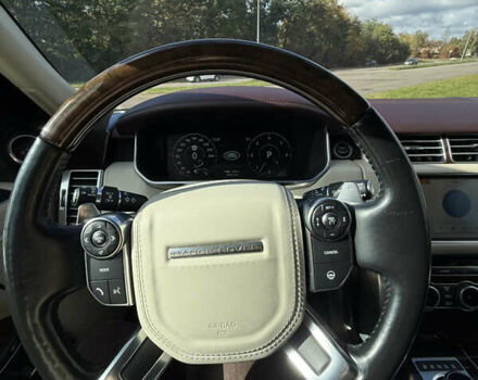 Черный Ленд Ровер Рендж Ровер, объемом двигателя 4.4 л и пробегом 108 тыс. км за 65000 $, фото 20 на Automoto.ua