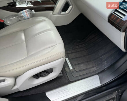 Черный Ленд Ровер Рендж Ровер, объемом двигателя 2.99 л и пробегом 197 тыс. км за 34500 $, фото 38 на Automoto.ua