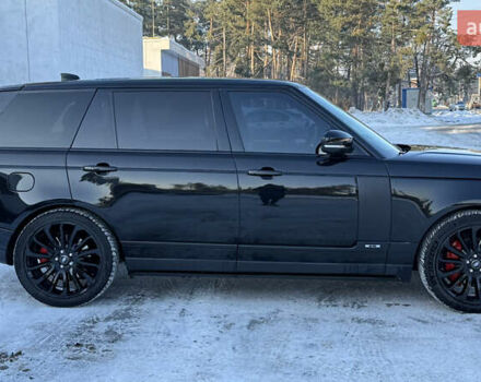 Черный Ленд Ровер Рендж Ровер, объемом двигателя 5 л и пробегом 104 тыс. км за 55900 $, фото 8 на Automoto.ua