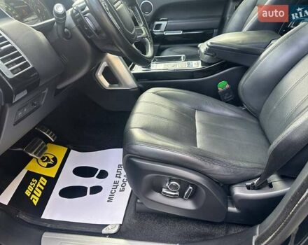 Черный Ленд Ровер Рендж Ровер, объемом двигателя 4.37 л и пробегом 115 тыс. км за 51500 $, фото 8 на Automoto.ua