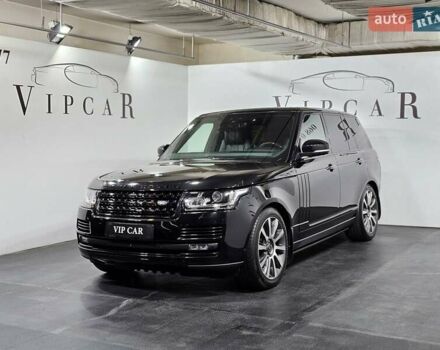 Черный Ленд Ровер Рендж Ровер, объемом двигателя 4.37 л и пробегом 116 тыс. км за 49999 $, фото 3 на Automoto.ua