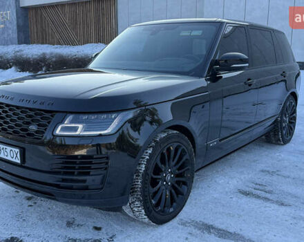 Черный Ленд Ровер Рендж Ровер, объемом двигателя 5 л и пробегом 104 тыс. км за 55900 $, фото 20 на Automoto.ua