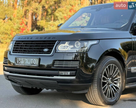 Чорний Ленд Ровер Рендж Ровер, об'ємом двигуна 4.37 л та пробігом 150 тис. км за 48888 $, фото 122 на Automoto.ua