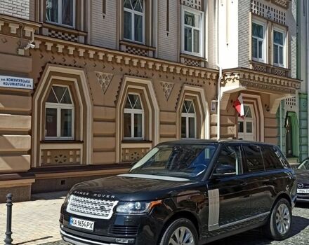Черный Ленд Ровер Рендж Ровер, объемом двигателя 3 л и пробегом 225 тыс. км за 37000 $, фото 1 на Automoto.ua
