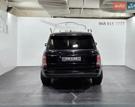 Черный Ленд Ровер Рендж Ровер, объемом двигателя 4.37 л и пробегом 116 тыс. км за 49999 $, фото 7 на Automoto.ua