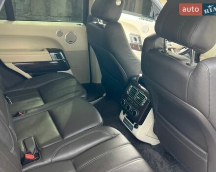 Черный Ленд Ровер Рендж Ровер, объемом двигателя 4.37 л и пробегом 179 тыс. км за 44500 $, фото 12 на Automoto.ua