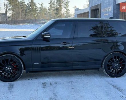 Черный Ленд Ровер Рендж Ровер, объемом двигателя 5 л и пробегом 104 тыс. км за 55900 $, фото 4 на Automoto.ua