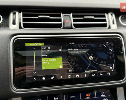 Чорний Ленд Ровер Рендж Ровер, об'ємом двигуна 5 л та пробігом 103 тис. км за 62000 $, фото 45 на Automoto.ua