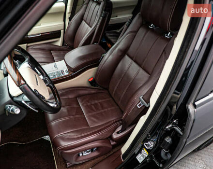 Чорний Ленд Ровер Рендж Ровер, об'ємом двигуна 4.4 л та пробігом 157 тис. км за 46153 $, фото 11 на Automoto.ua