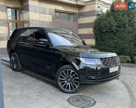 Ленд Ровер Рендж Ровер 2017 в Киеве на Automoto.ua Черный Ленд Ровер Рендж Ровер, объемом двигателя 5 л и пробегом 118 тыс. км за 59999 $, фото 2 на Automoto.ua