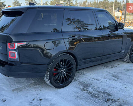 Черный Ленд Ровер Рендж Ровер, объемом двигателя 5 л и пробегом 104 тыс. км за 55900 $, фото 14 на Automoto.ua