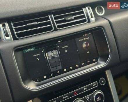 Черный Ленд Ровер Рендж Ровер, объемом двигателя 4.37 л и пробегом 115 тыс. км за 51500 $, фото 16 на Automoto.ua